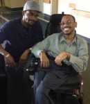 Andre Robinson and his cousin Albert Smith Jr Andre Robinson and his cousin Albert Smith Jr